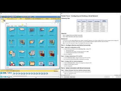 PKT 1.1.4.5  - Configuring and Verifying a Small Network