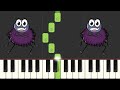 Itsy Bitsy Spider Super Easy Piano Tutorial