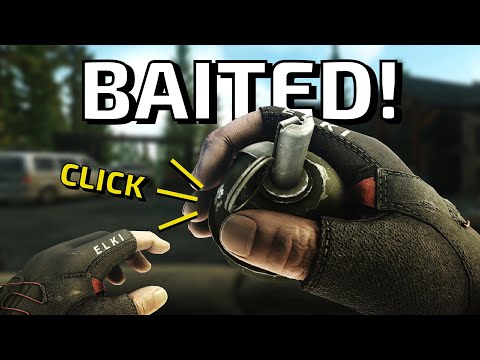 Grenade Baited a VERY Aggro Tarkov Streamer
