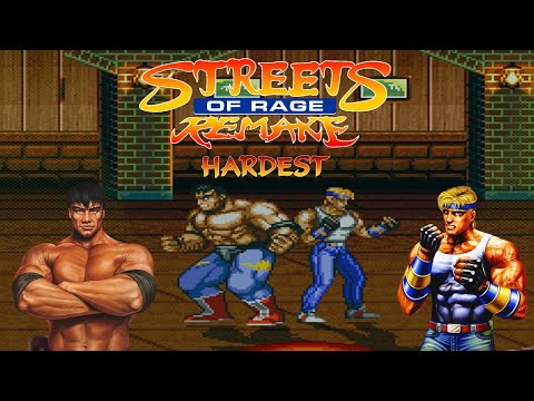 Streets Of Rage Remake V5.2 - Mod - Streets of Rage Redux 1.1 - Max SOR2 & Axel SOR1 - Playthrough