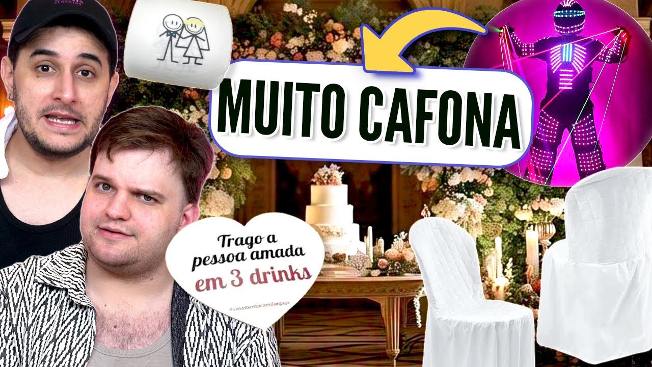 Coisas mais CAFONAS em CASAMENTOS brasileiros
