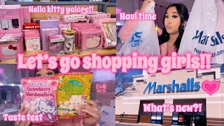 COME SHOPPING WITH ME ♡ | Marshalls & Ross (new items,beauty, hygiene, decor, & so much hello kitty)