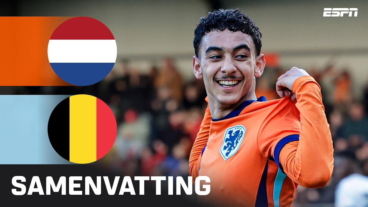 Netherlands U21 vs Belgium U21 Highlights