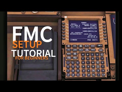 FMC Setup tutorial for beginners | Easy | Aerofly Fs Global | IPACS | FLIGHT SIMMER