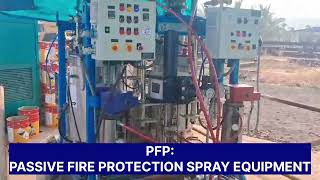 PFP Spray Equipment in India — VR Coatings video