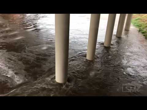 09-22-2020 Downtown Houston Tropical Depression Beta White Oak Bayou Rising