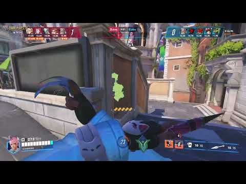 [Round 2/7] Kiriko Stadium Weapon Power Build by SOMBRERO — Overwatch 2 Replay 1TXCM9