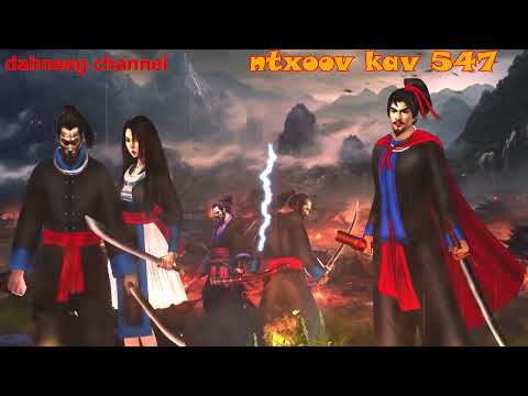 Ntxoov kav  shaman ntu 547 - Hwj looj kuab vs nkauj sab yeeb - suav liab - tus neeg phem - stories