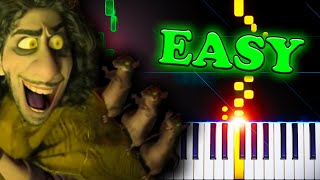 We Don't Talk About Bruno (from Encanto) - EASY Piano Tutorial