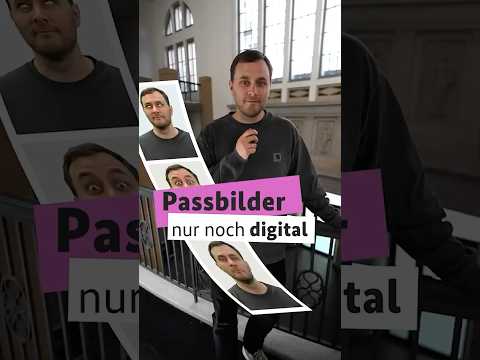 Ab dem 1. Mai wird das Passbild digital!