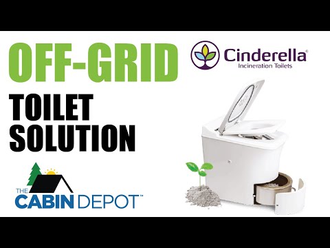 Cinderella Off-Grid Incineration Toilet