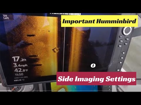 Important Humminbird Side Imaging Settings
