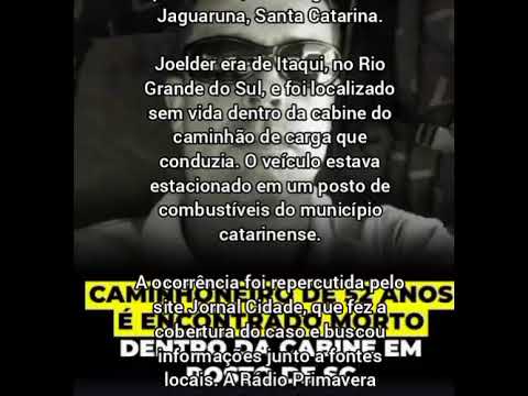 Motorista encontrado sem vida dentro do caminhão