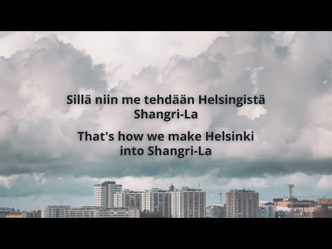 Paleface - Helsinki - Shangri-La Finnish & English Lyrics