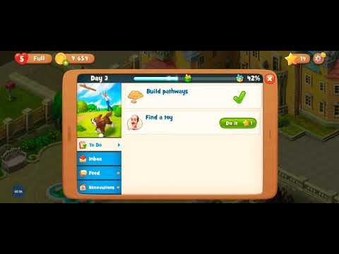 Gardenscapes | Levels 50 - 52 | MiniGame