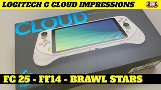 Logitech G Cloud - FC 25 - Final Fantasy 14 - Overwatch 2 & Brawl Stars