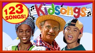 Kidsongs | 1 2 3 | This Old Man | Day O | Number song | Counting songs part 2 | PBS Kids | Plus more