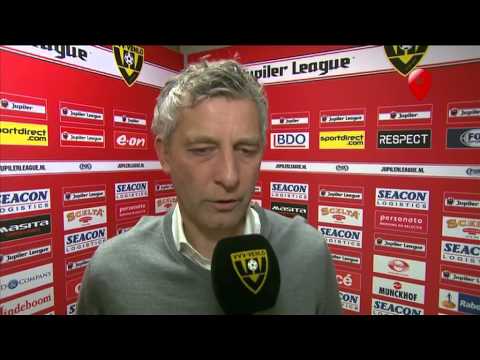 Reacties na afloop van de wedstrijd VVV-Venlo - Excelsior