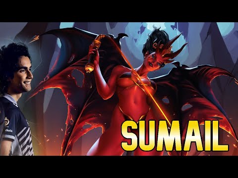 Sumail Queen Of Pain Dota 2 Team Secret Inmortal Highlights