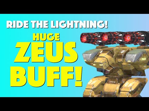 War Robots — Insane Zeus buff — Is this the NEW HAWK KILLER?!?