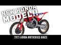 2023 Honda Motocross Off Road And Dual Sport Bikes First Look