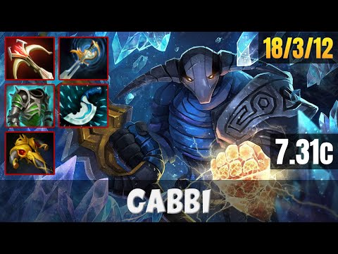 GABBI SVEN BOTTOM LANE WITH 18 KILLS | DOTA 2 PATCH 7.31C PRO GAMEPLAY