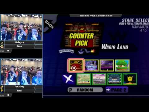 Smash n Splash 3 Doubles - Blahguy & Pure vs. Tavi & Techboy