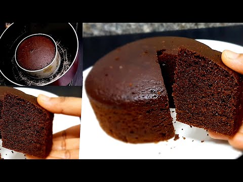 Perfect Eggless Chocolate Sponge Cake Without Oven | Basic Chocolate Sponge Cake Recipe