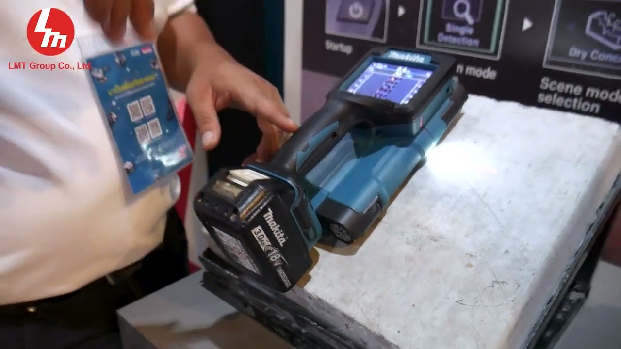 DWD181 รีวิวและสาธิตการใช้งานเครื่องสแกนผนังแบตเตอรี่ 18V งานสถาปนิก'65 เมืองทอง ณ บูธ MAKITA