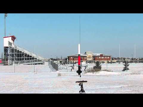 TARC Test #1 Feb '15 Team America Rocketry Challenge