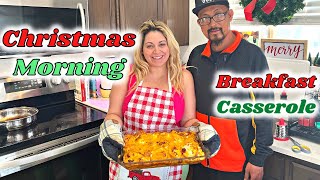 BREAKFAST CASSEROLE! With Eggs 🥚 & Bacon 🥓 Our Christmas Casserole Tradition