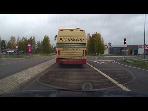 Driving from Haapajärvi To Nivala