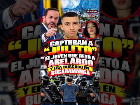 CAPTURAN AL JOVEN QUE DESAFIÓ A ABELARDO