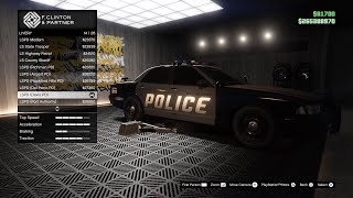 Police Cruiser - Customization - GTA Online - Chop Shop DLC