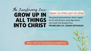 Bertambah dalam Segala Hal ke Arah Kristus