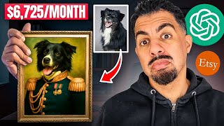 Etsy Sellers Are GETTING RICH With ChatGPT Pet Portraits