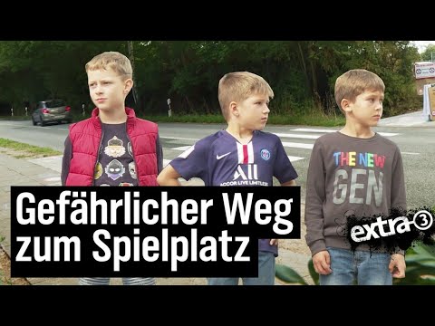 Realer Irrsinn: Zebrastreifen nur für Bauarbeiter | extra 3 | NDR