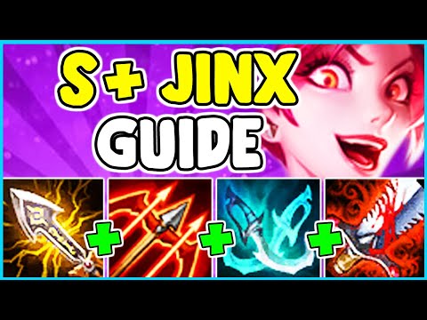 HOW TO PLAY JINX ADC & SOLO CARRY In Season 10 | Jinx Guide S10 - League Of Legends