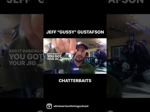 CHATTERBAITS ft. Jeff “Gussy” Gustafson #shorts #bassfishing
