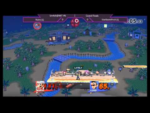 Ruins (Jiggs, Mario) vs. StarBasedFruit (Luigi) - Smash 4 Grand Finals 7-13-15