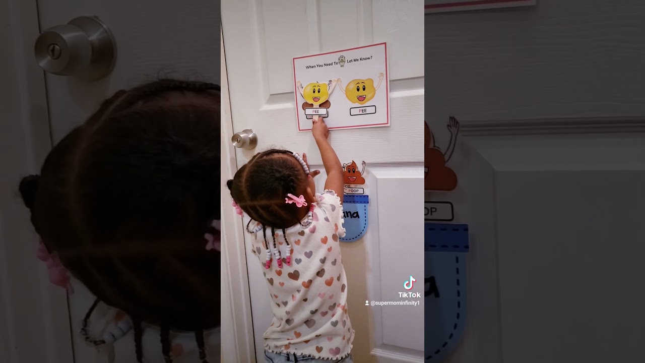 Potty Training Toddlers with Potty POCKET | Autism Potty Training Visual Communication Aid