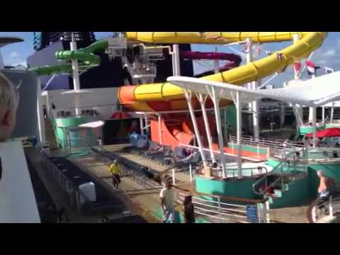 NCL pool super tube area