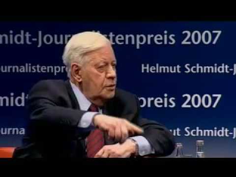 Helmut Schmidt im Gespräch mit Ulrich Wickert