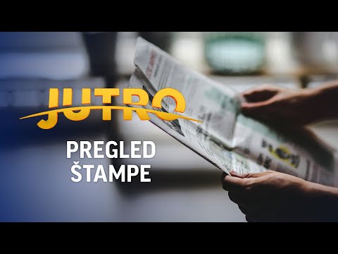 JUTRO Pregled štampe-Zdravkogavrilović, Dalibor Vuksanović-2026-01-12