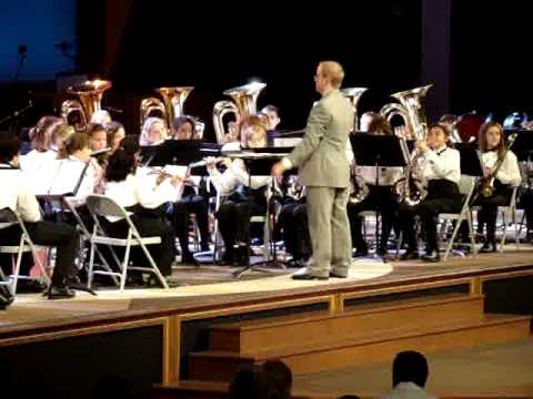 Rock Lake Middle School Band - Concert Band Intro and Nottingham