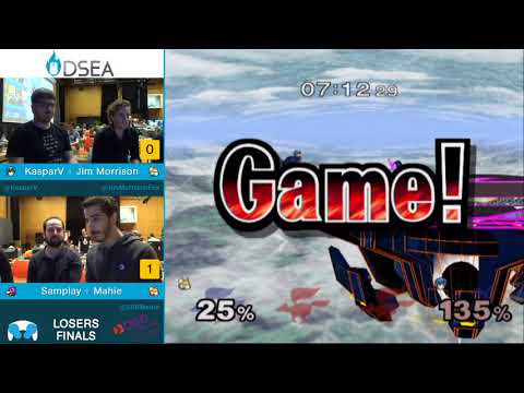 DSEA Spring 2018 |  KasparV + Jim Morrison vs Samplay + Mahie | Losers Finals