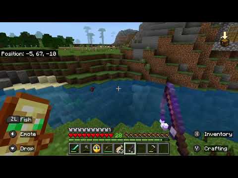Salmon is Preparing for Marathon in Minecraft