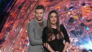 Mila Kunis and Justin Timberlake Funny Moment video