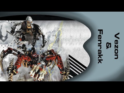 Lets Re-Brick Bionicle - 8764 - Vezon & Fenrakk