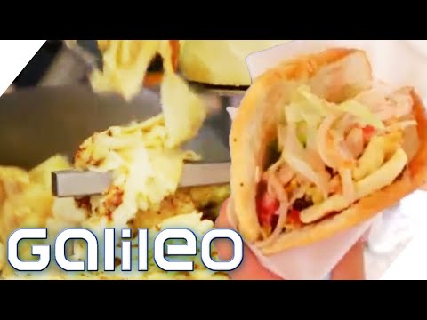 Cheese instead of meat! The cheese doner kebab: How delicious is it? | Galileo | ProSieben